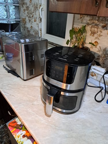 Customer photo review of Air Fryer Novio Grill & Fry
