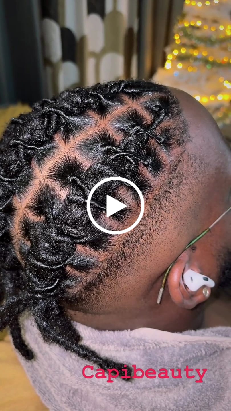 Customer video review of Cire coiffante CAPINUTRI naturelle nourrissante sans résidus ni trace blanche