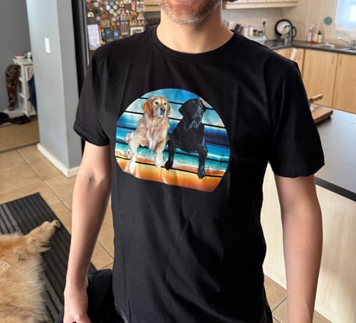 Customer photo review of Photo Pets - TEE
