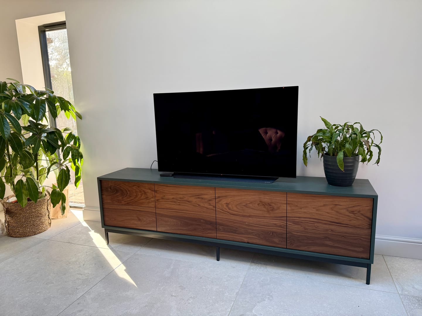 Customer photo review of Walnut TV Unit, Ari