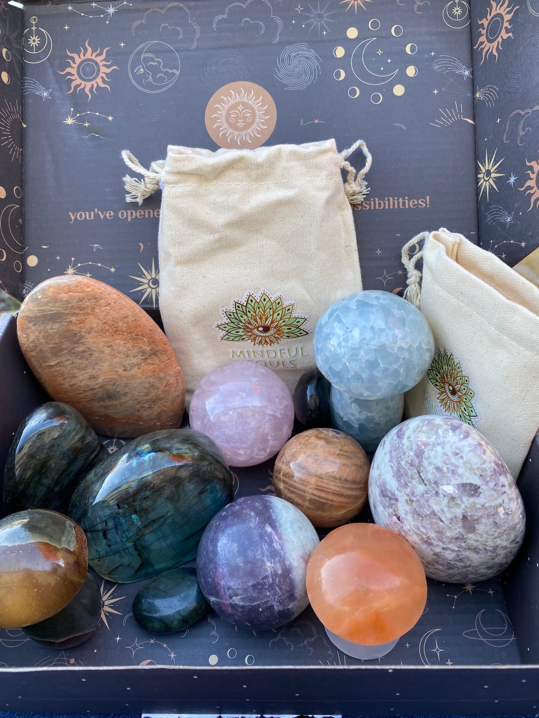 Customer photo review of Premium Crystal Mystery Box - Denver Show