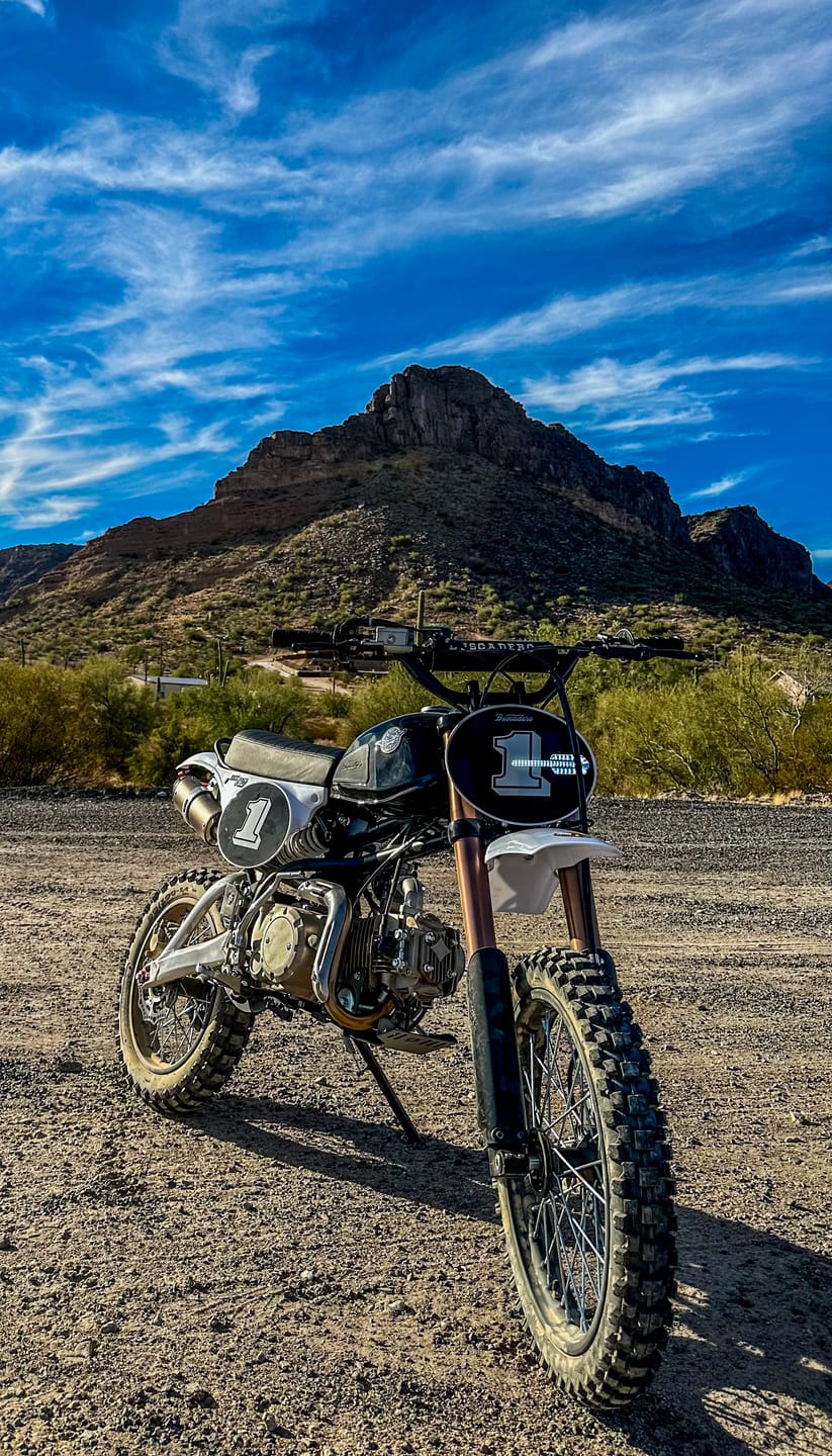 Customer photo review of Buscadero™ BSX 140 Pit Bike