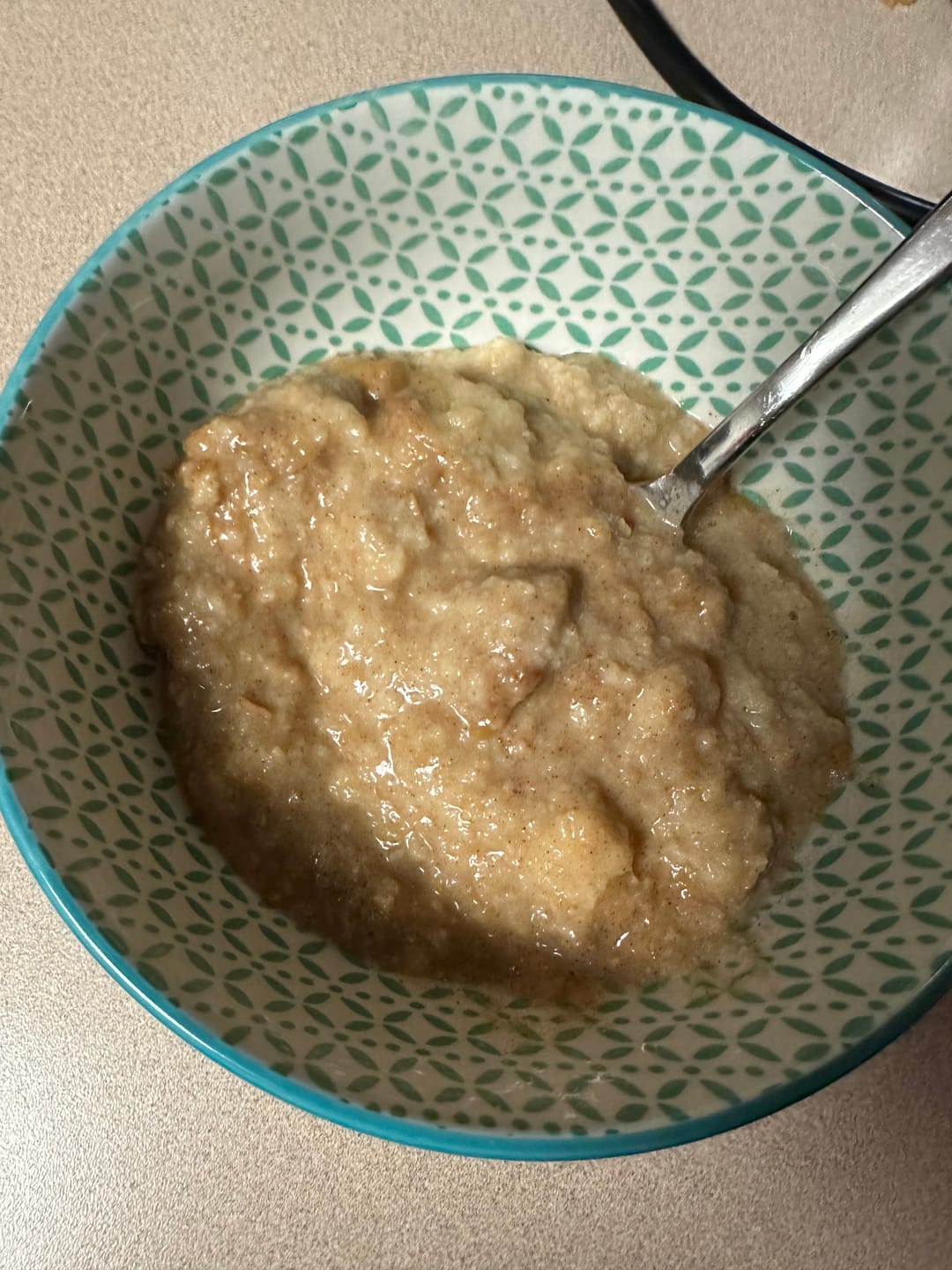 Customer photo review of Peach Cobbler