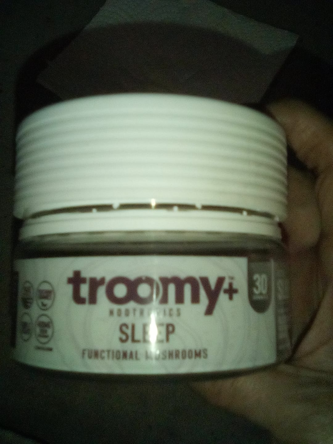 Customer photo review of Sleep: Reishi + Melatonin Gummies