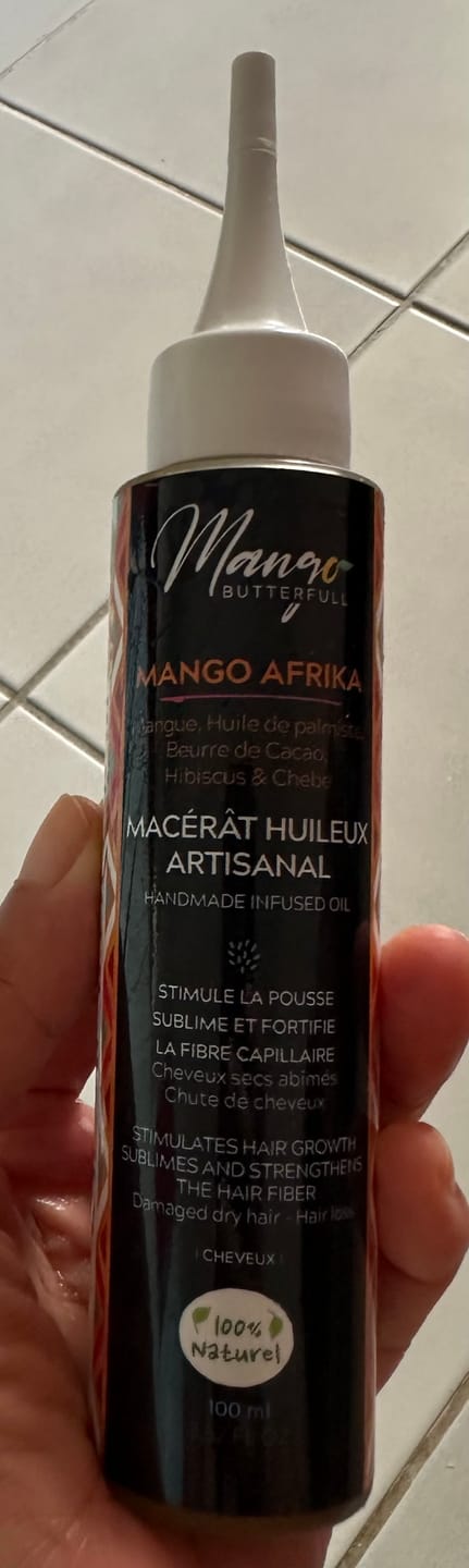 Customer photo review of Macérât huileux artisanal - MANGO AFRIKA