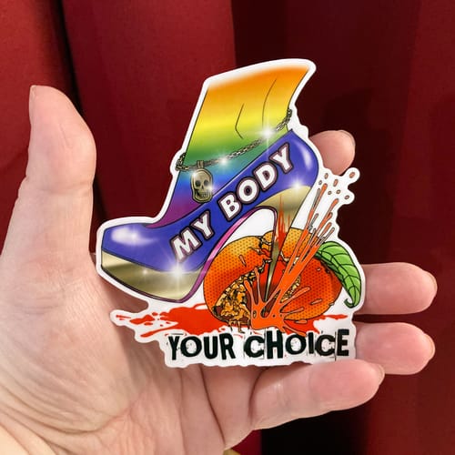 Customer photo review of Seasonal Sticker Sale 2" - 9"