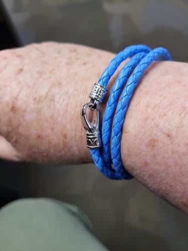 Customer photo review of Nappa Leather Triple Wrap