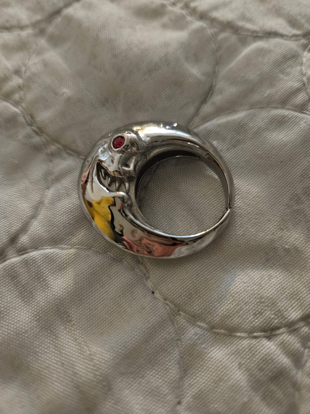 Customer photo review of XL LUNA RING