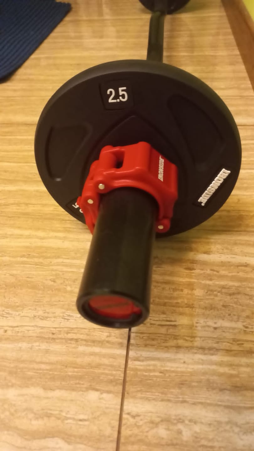 Customer photo review of Discos de 3 Agarres IRONSIDE (2.5 a 20 kg)