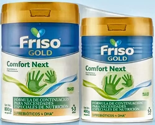 Customer photo review of Friso Gold Comfort Next (1 A 3 Años) Pack C/ 1.2 Kg