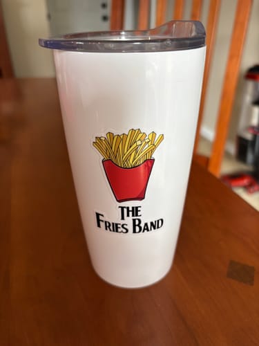 Customer photo review of Cut to Shape Stickers