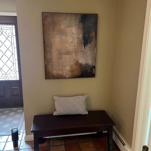 Customer photo review of Abstract Tranquility #WS336