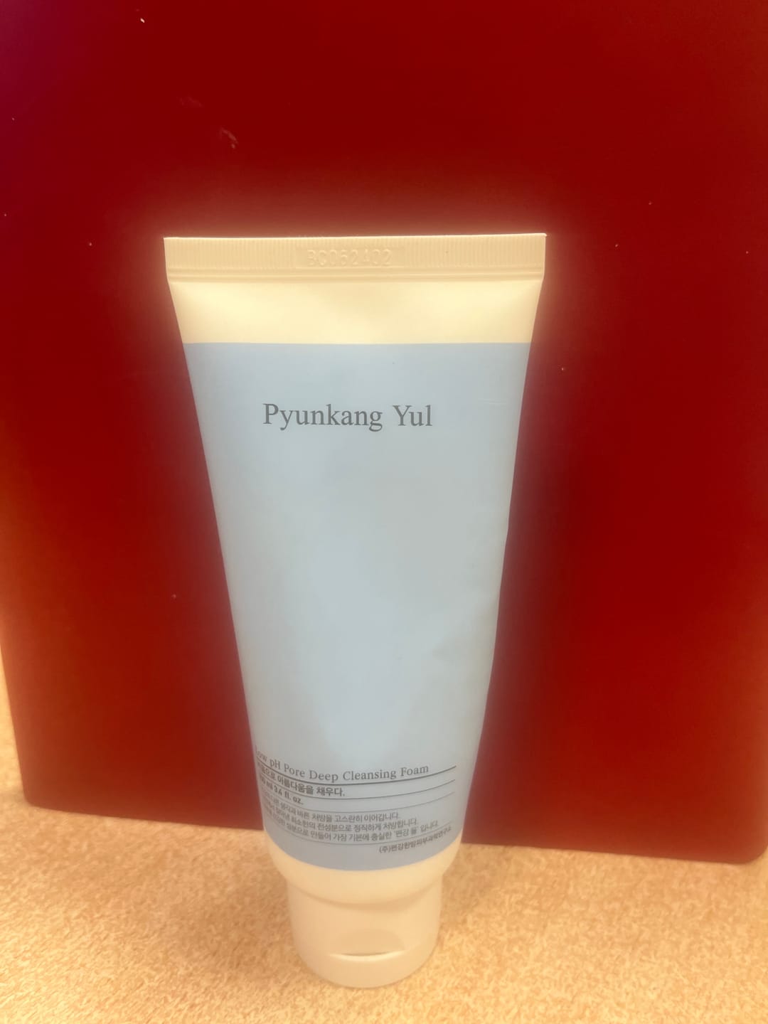 Customer photo review of Maigas putas sejas tīrīšanai Pyunkang Yul Low pH Pore Deep Cleansing Foam