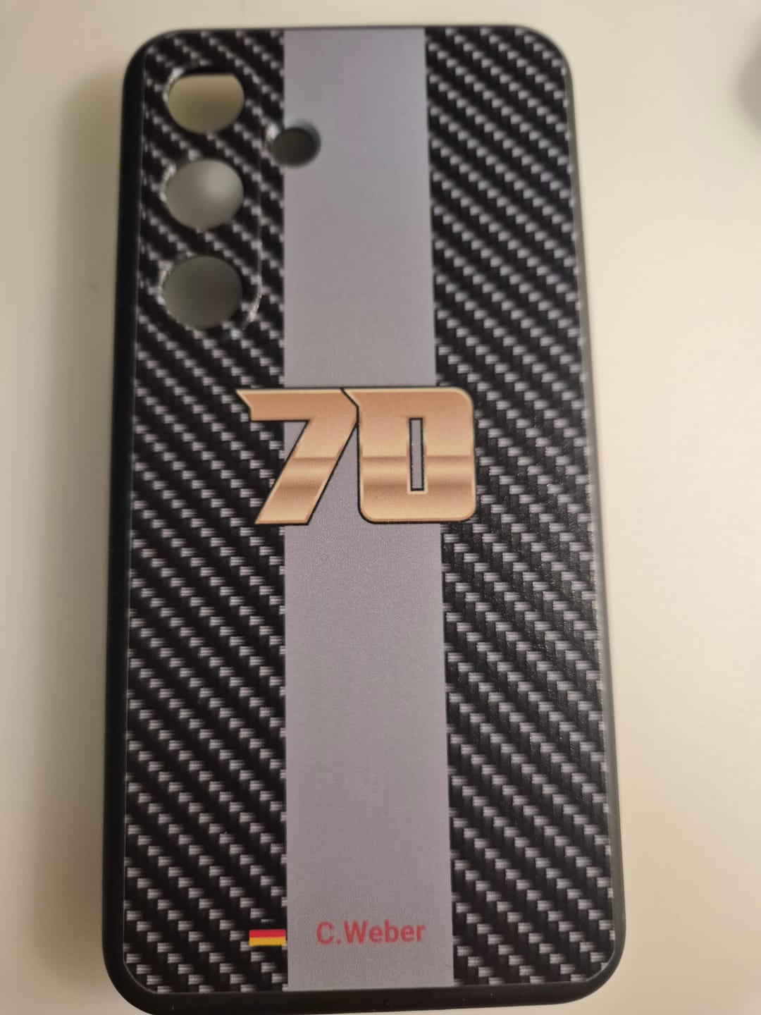 Customer photo review of Carbon Style #2 - Individuelle Handyhülle für Samsung