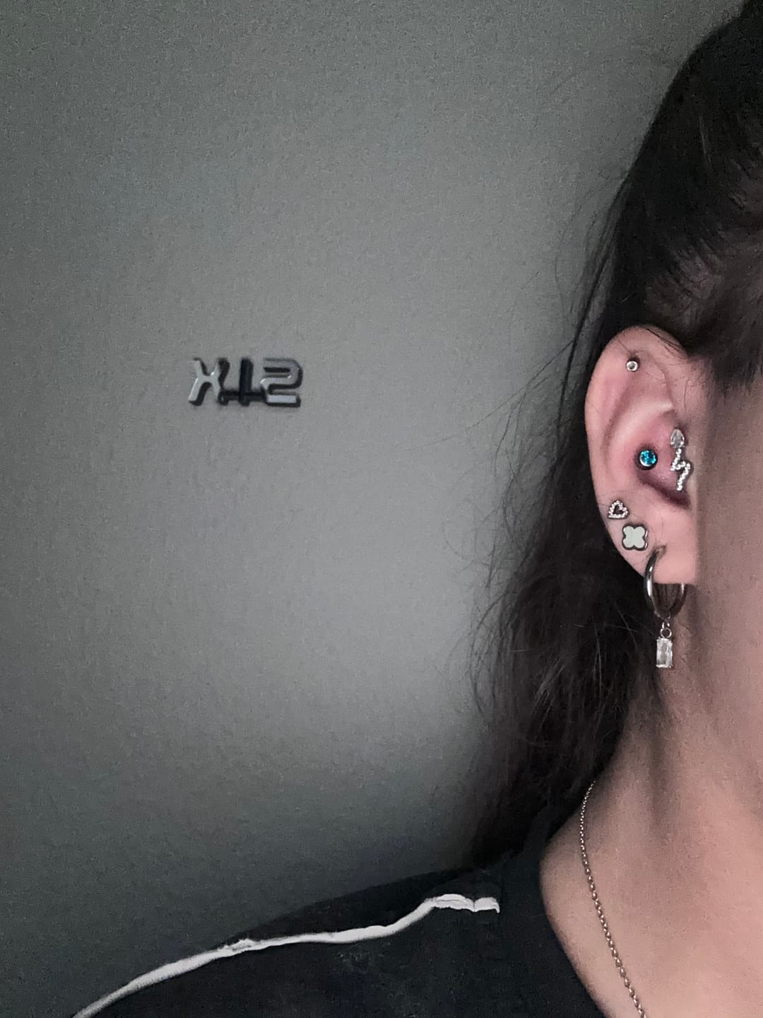Customer photo review of Heart Piercing | Titan