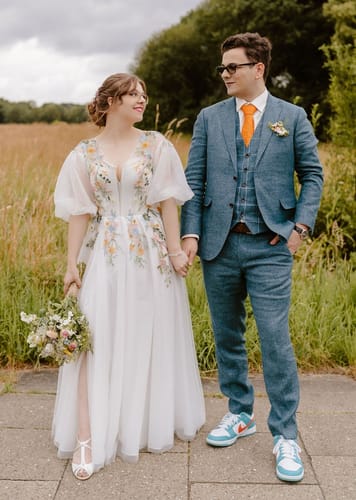 Customer photo review of Gardenia Dreamy Waltz Gown