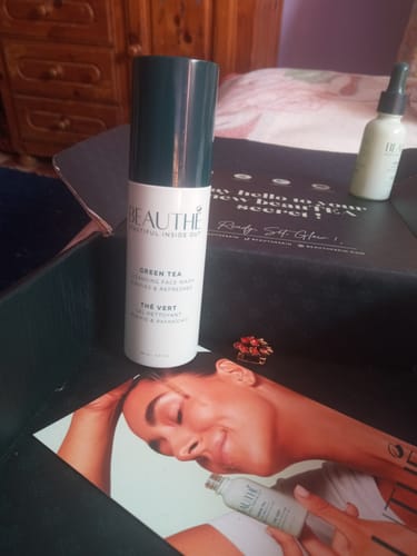 Customer photo review of Gel Nettoyant au Thé Vert