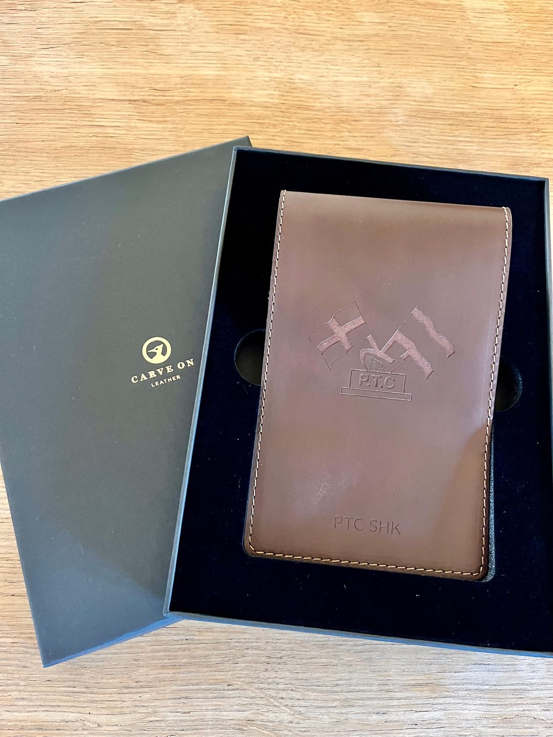 Customer photo review of Yardage Book Cover
