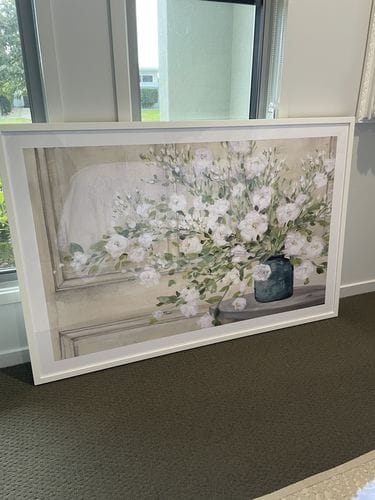 Customer photo review of White Bouquet , By Julia Purinton