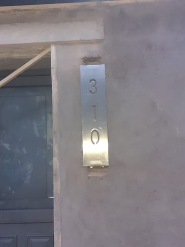 Customer photo review of The Rolling Stones Metal Wall Art