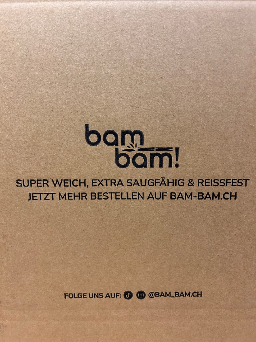 Customer photo review of BamBam! 100% Bambus WC Papier aus nachhaltiger Produktion