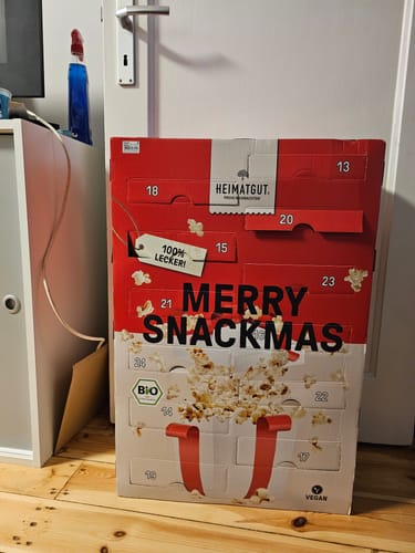 Customer photo review of ⏰ VORVERKAUF: Snack-Adventskalender 2024