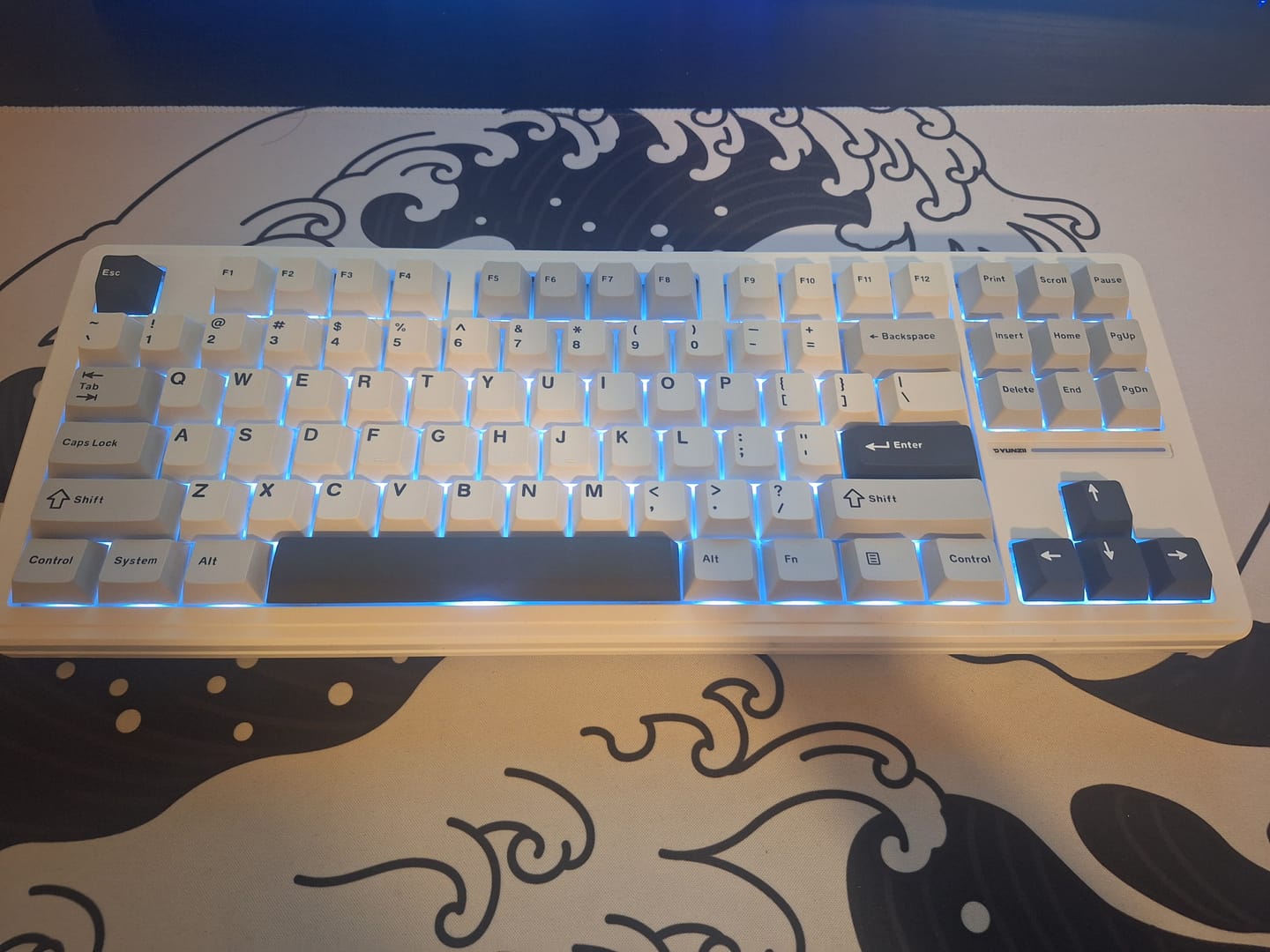 Customer photo review of YUNZII YZ87 Mekanik Klavye