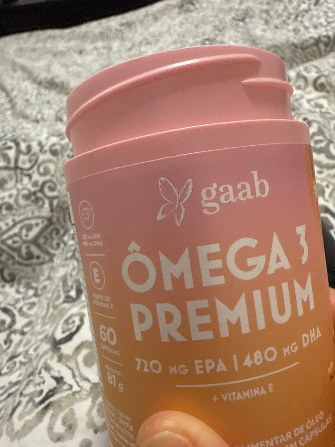 Customer photo review of Ômega 3 Premium