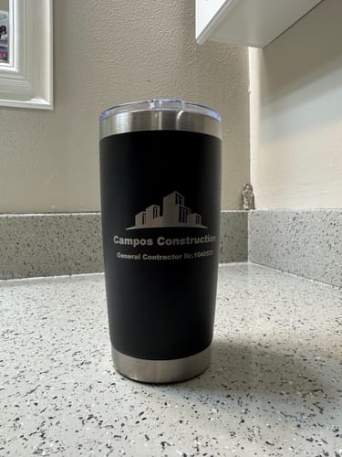 Customer photo review of (6 Pieces) Custom Laser Engraved - 20oz Tumblers