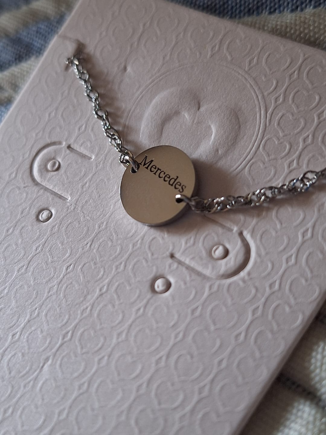 Customer photo review of Pulsera Sensación ~ Personalizado