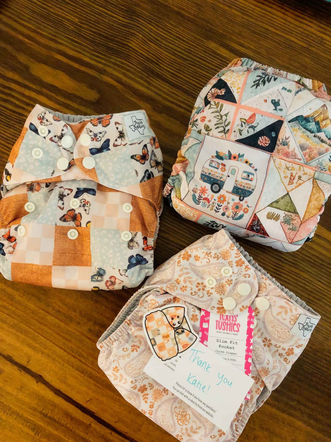 Customer photo review of Slim Fit Pocket Cloth Diaper