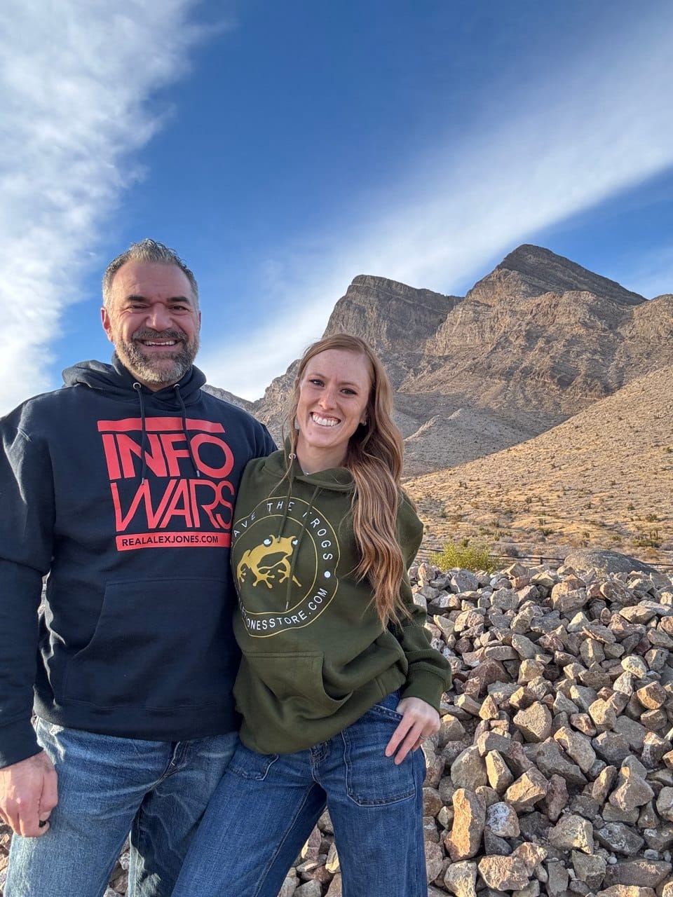 Customer photo review of Save The Frogs Hoodie