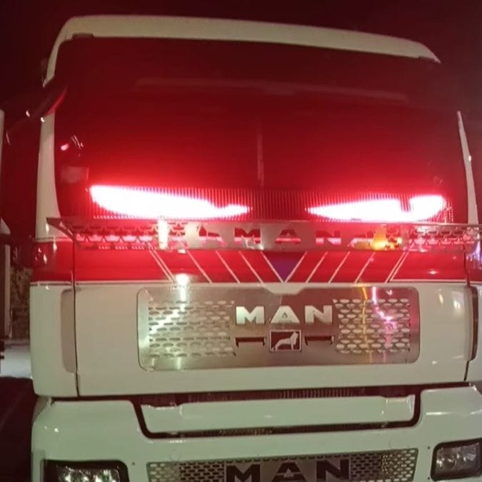 Customer photo review of LED Windshield Eyes For Car And Truck