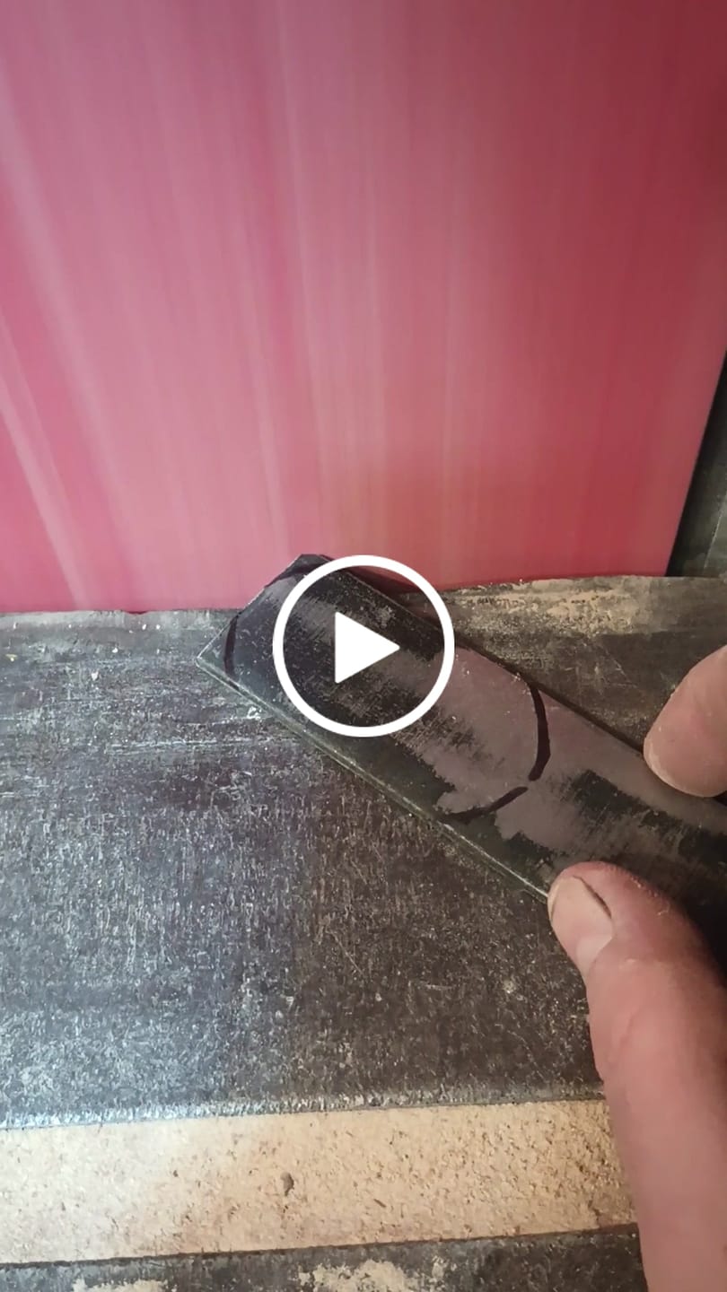 Customer video review of 6" x 48" Sanding Belts for Stock Removal