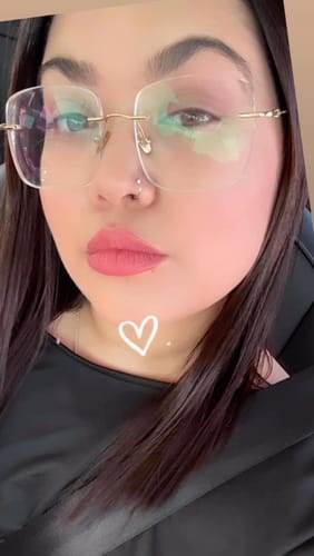 Customer photo review of Olivia Eyeglasses