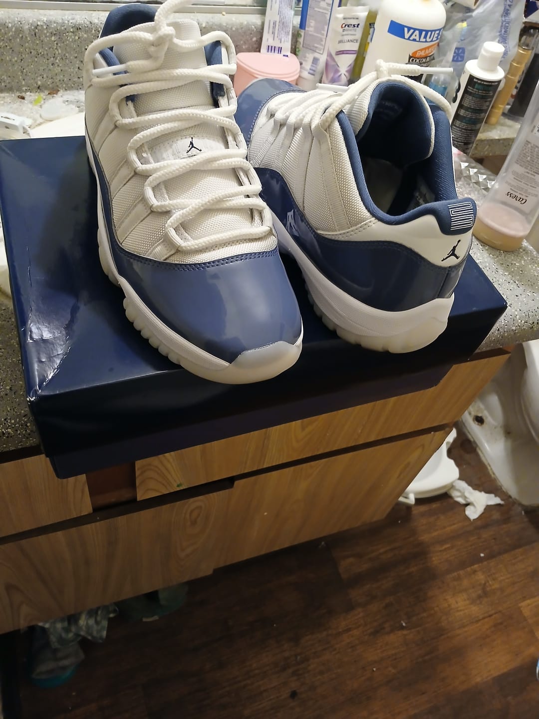Customer photo review of Sneaker Cleaning Kit