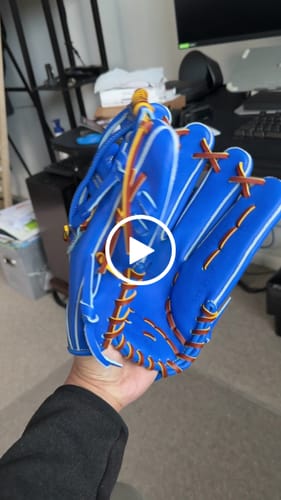 Customer video review of Jax Fielding Glove | LJ-10S | Outfield | Blue | 12.25"