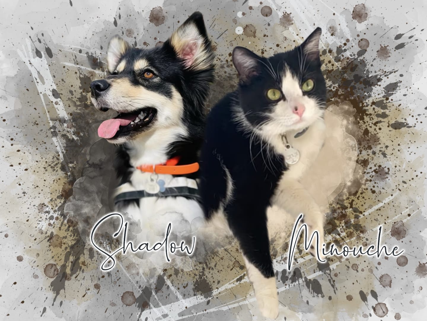 Customer photo review of Portrait Aquarelle - Duo