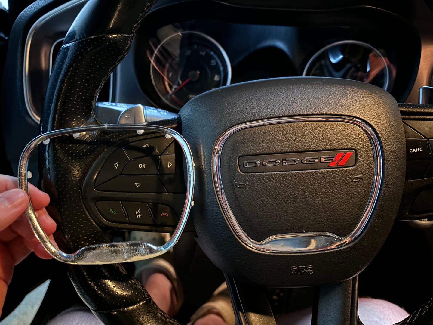 Customer photo review of "Standard" Steering Wheel Trim Ring
