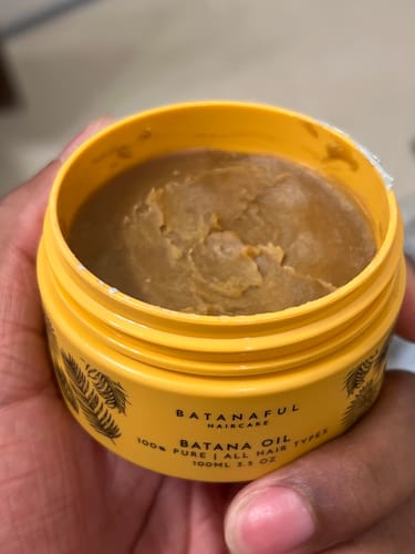 Customer photo review of 100% Pure Batana Oil