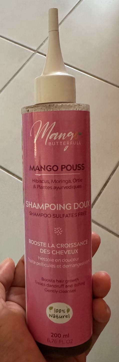 Customer photo review of Shampoing Doux POUSS