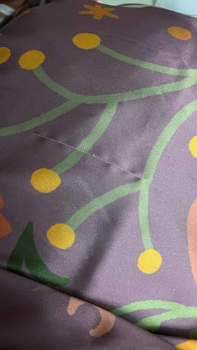 Customer photo review of Monogram Shawl (Black)