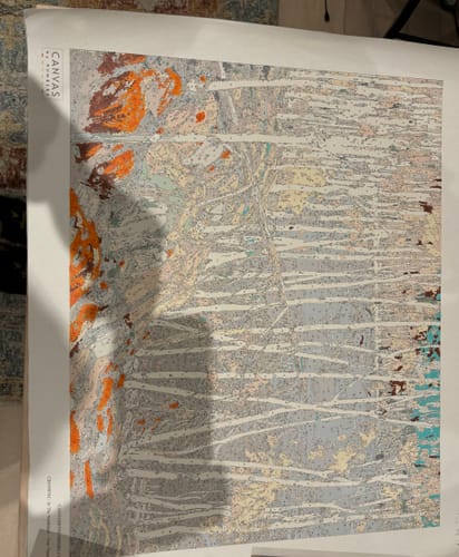 Customer photo review of In The Northland - Paint by Numbers
