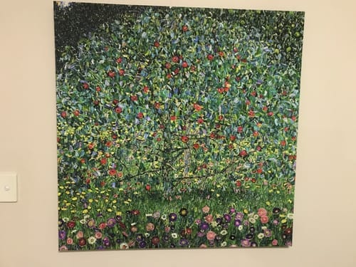 Customer photo review of Apple Tree, By Gustav Klimt
