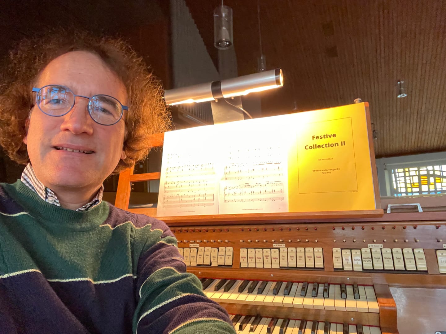 Customer photo review of Christmas Collection II - 10 Pieces for Pipe Organ (Sheet Music)