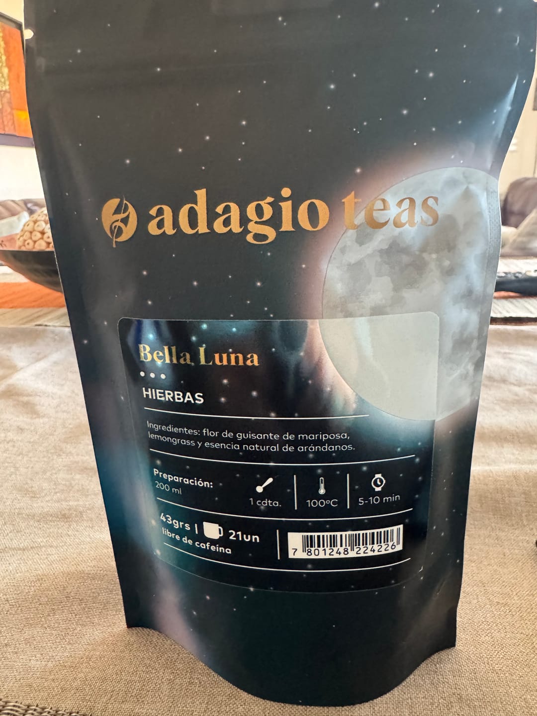 Customer photo review of Bella Luna - Té Azul