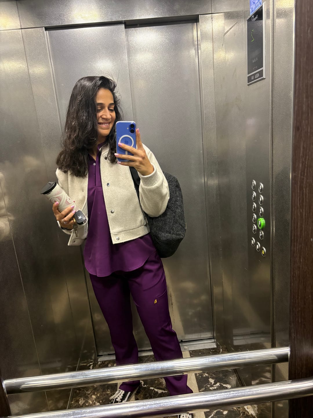 Customer photo review of Pyjama de Bloc - Mao Stretch Femme