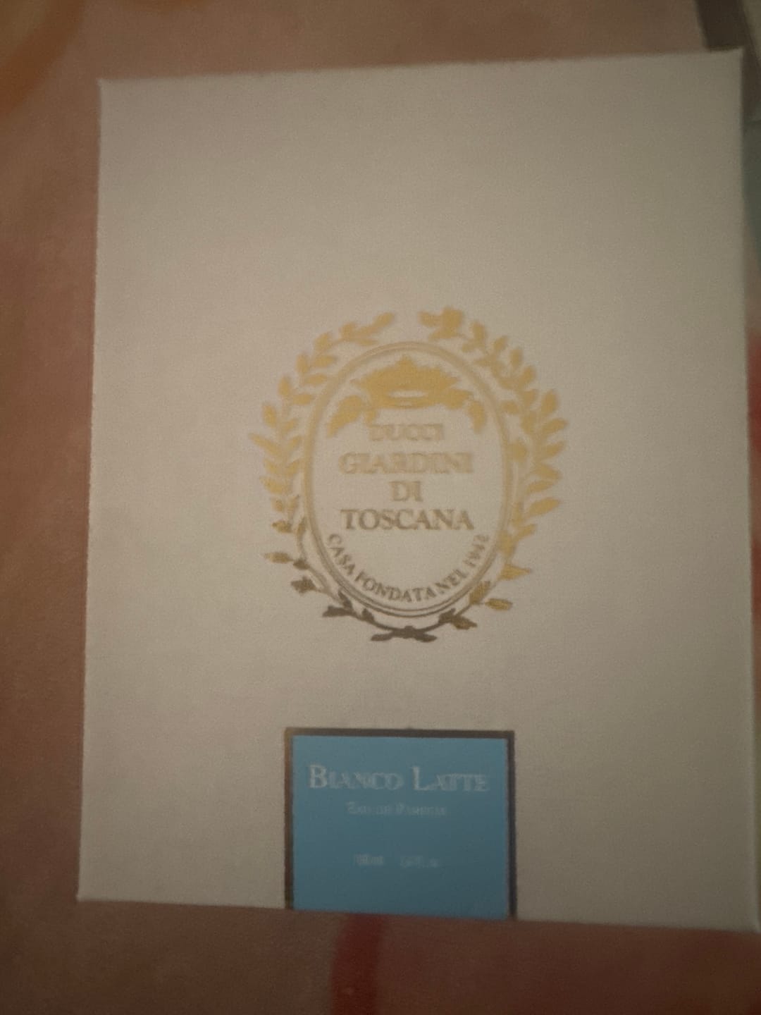 Customer photo review of GIARDINI DI TOSCANA - BIANCO LATTE