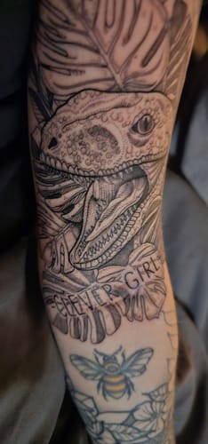 Customer photo review of TattooNumbx Numbing Cream