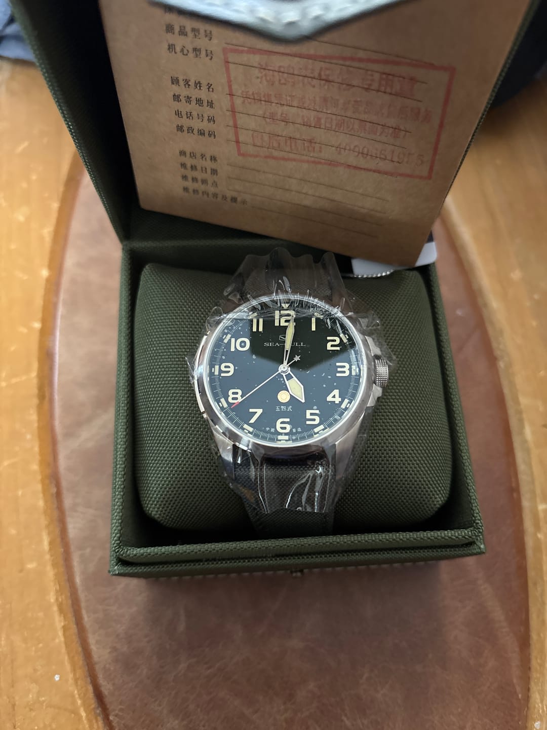 Customer photo review of Vintage | Military Watch | Luminous | 100m Waterproof | Pilot | 43mm